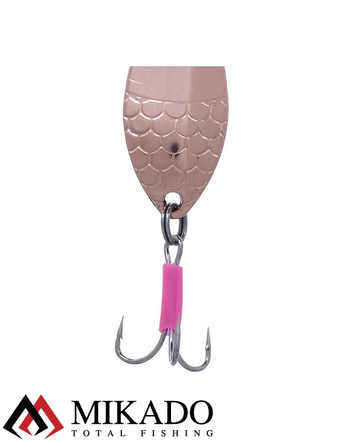 Блесна колеблющаяся Mikado ALGA №2, 20 г., 6.1см., медь