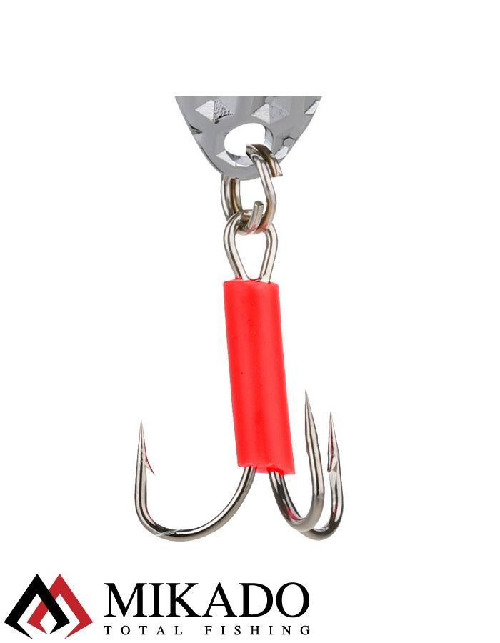 Блесна колеблющаяся Mikado DIAMOND №3, 27 г., 8.5 см., серебро