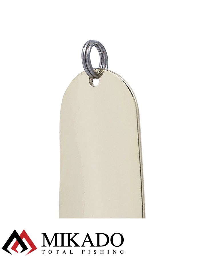 Блесна колеблющаяся Mikado TRYTHON №1, 6 г., 3.2 см., золото