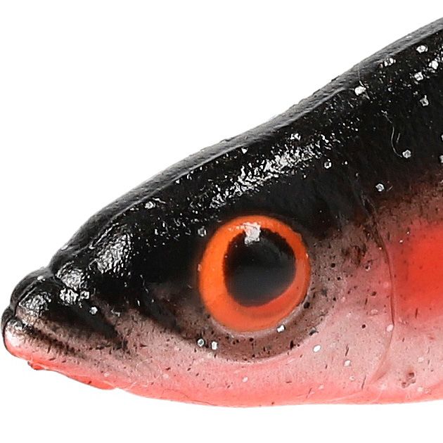 Виброхвост Mikado REAL FISH колюшка 8см., плотва (5шт.)