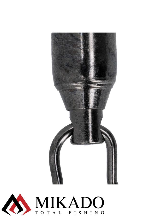 Застежка Fastlock с шарикоподш. вертлюжком Mikado BN № 3.  тест 30 кг. (5 шт.)