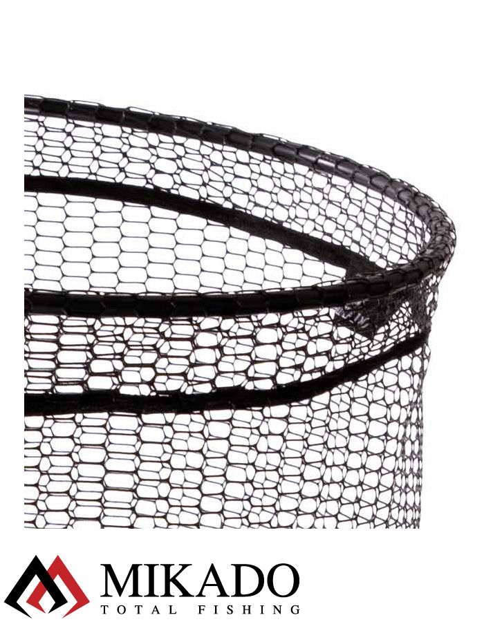 Подсачник карповый Mikado AUTOMATIC 130 см. 50/45 см. - WITH RUBBER NET