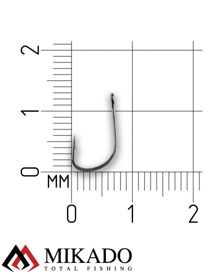 Крючки Mikado SENSUAL - CHINTA W/RING № 6 BN (с ушком)( 10 шт.)