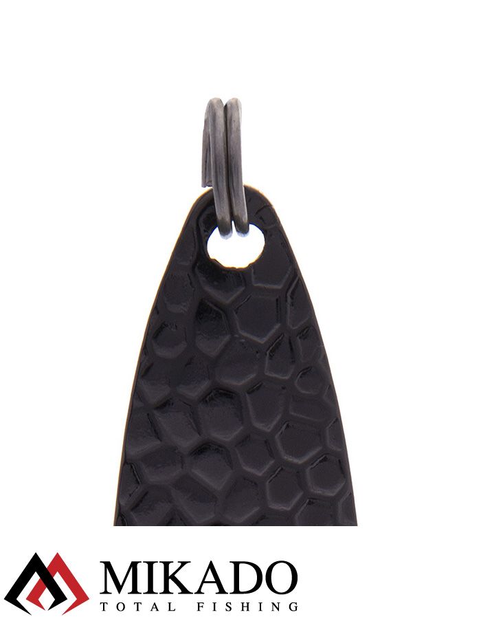 Блесна колеблющаяся Mikado HAMMER №2, 13 г., 5.5 см., чернёная