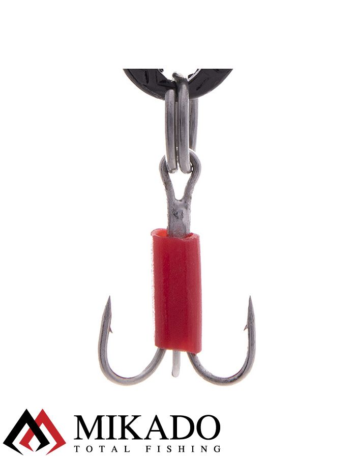 Блесна колеблющаяся Mikado HAMMER №2, 13 г., 5.5 см., чернёная