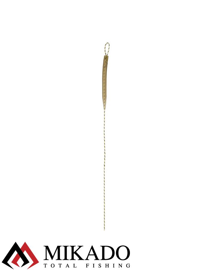 Крючки с поводками Mikado MAGGOT RIG - 23 см, кр.№8, 15 lbs (уп.-2шт.)