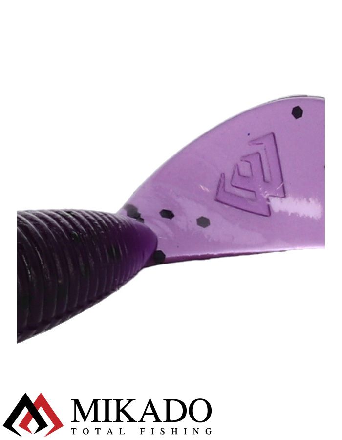 Твистер Mikado TWISTER 64 мм., 2.7 г., GRAPE (6 шт.)