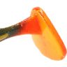 Виброхвост Mikado REAL FISH колюшка 8см., черно-красный (5шт.)