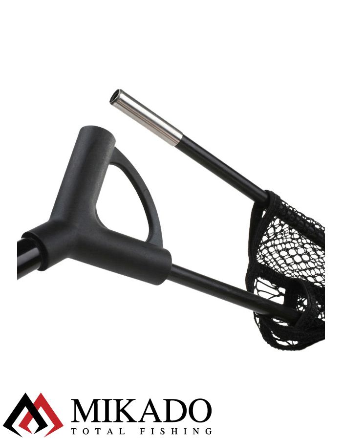 Подсачник карповый Mikado INTRO CARP NET FOLDABLE HANDLE (2 секц; 108/270см.; 42см.; яч. 6мм.)