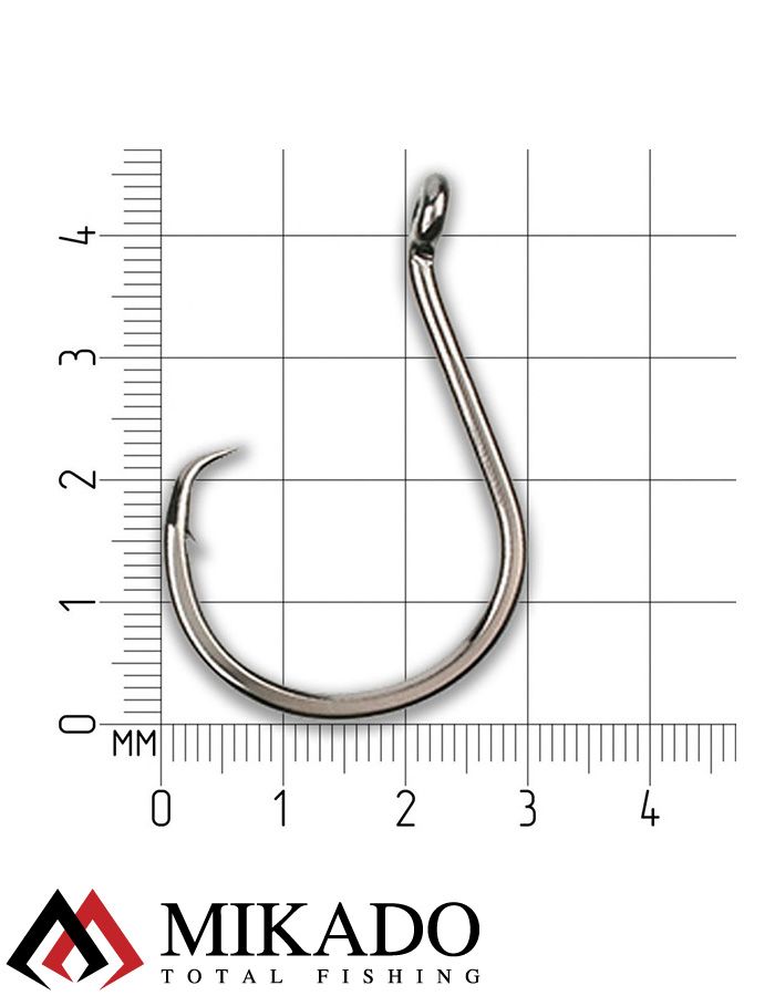 Крючки Mikado CAT TERRITORY -  BEADER № 8/0 BN (4 шт.)