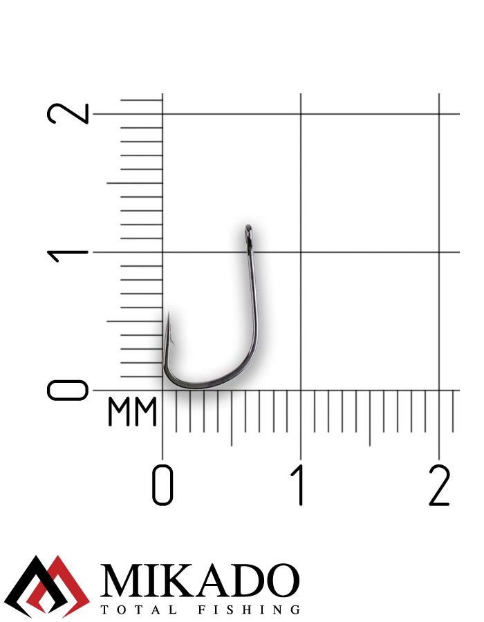 Крючки Mikado SENSUAL - CHINTA W/RING № 8 BN (с ушком)( 10 шт.)