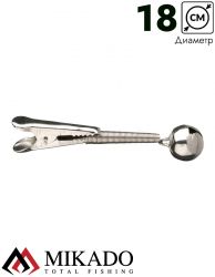 Сигнализатор поклёвки бубенчик Mikado с крокодильчиком AMR02-1204-18