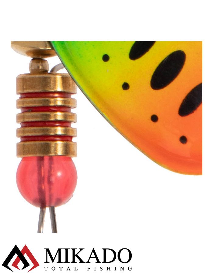 Блесна вращающаяся Mikado BLASTER №3, 5.4 г, серебро 29, длина лепестка 32 мм.