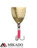 Блесна колеблющаяся Mikado ROACH №4, 16 г., 6.8 см., золото