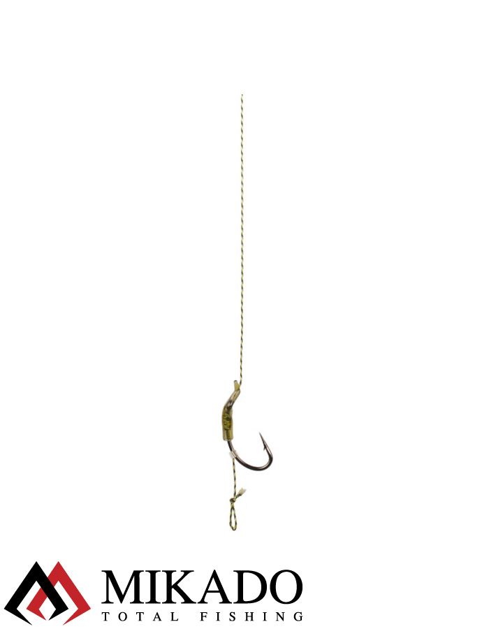 Крючки с поводками Mikado UNIVERSAL RIG - 23 см, кр.№6, 25 lbs (уп.-2шт.)