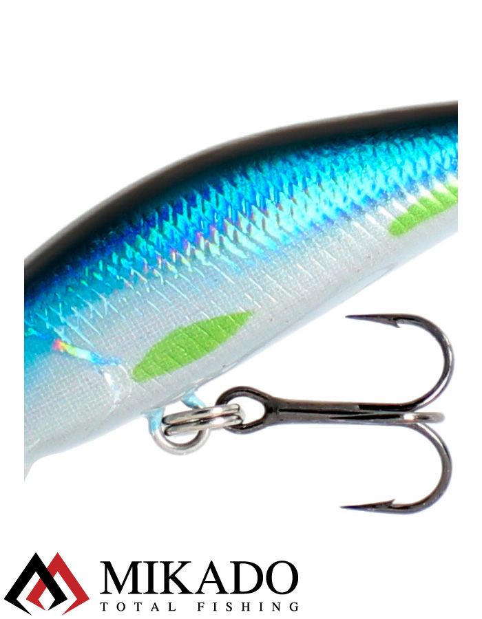 Воблер Mikado TWIST BLUE BLEAK 4.2 см. тонущий
