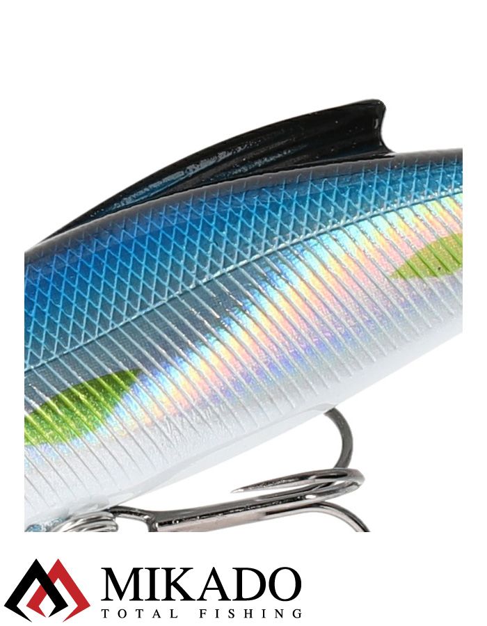 Раттлин Mikado MAGNAT 9 см./BLUE BLEAK - тонущий/medium (33,0г /до 5,0м)