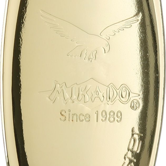 Блесна вращающаяся с кисточкой Mikado BLASTER № 5, 12 г., золото