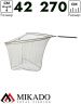 Подсачник карповый Mikado Territory Carp (180/270 см.; 42 см; яч. 6 мм., 730 г.), сачок складной
