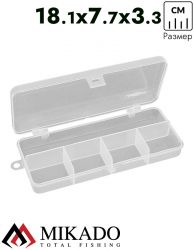 Коробочка рыболовная Mikado ABM 014 (18.1 x 7.7 x 3.3 см.)