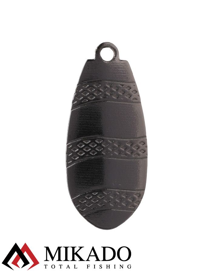 Блесна вращающаяся Mikado DRONE №4, 23.5 г., чернёная, длина лепестка 54 мм.