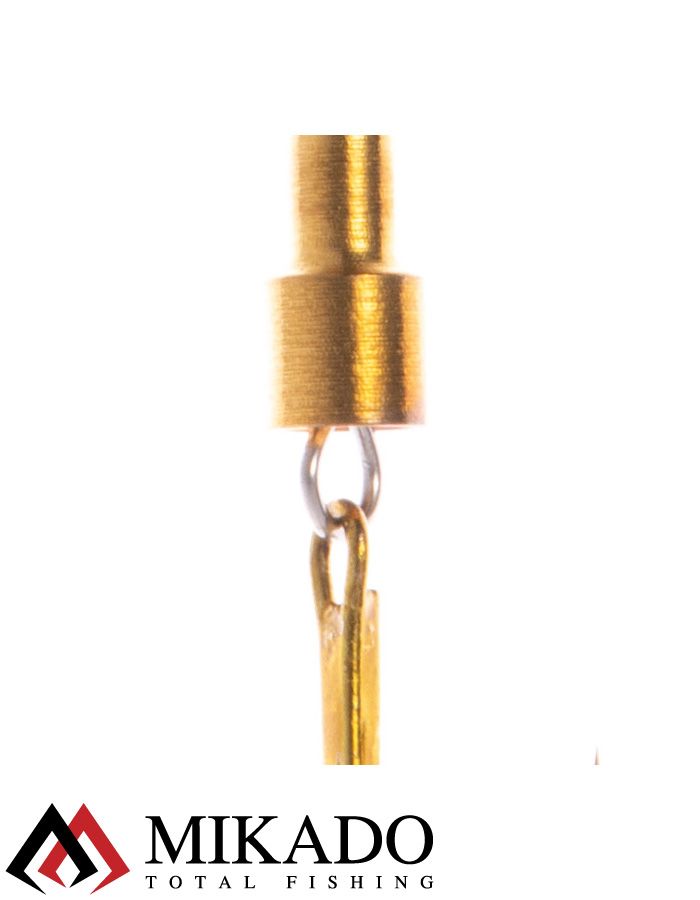 Блесна вращающаяся Mikado DRONE №4, 23.5 г., чернёная, длина лепестка 54 мм.