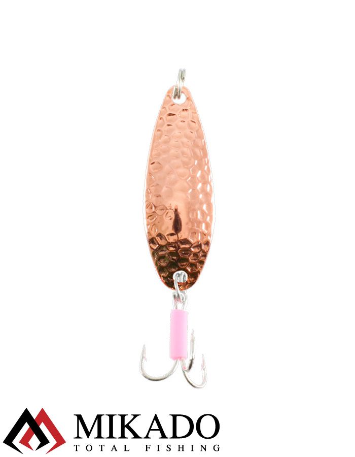 Блесна колеблющаяся Mikado HAMMER №3, 16 г., 5.9 см., медь