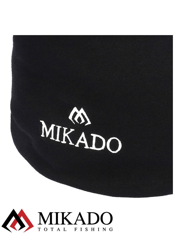 Шапка Mikado, черная UM-UC008