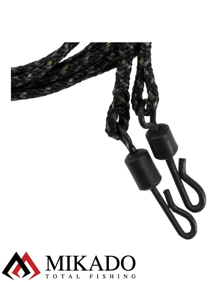 Поводок-Лидкор Mikado Territory с быстро-сменным вертлюжком, 80см (уп.-2шт.)