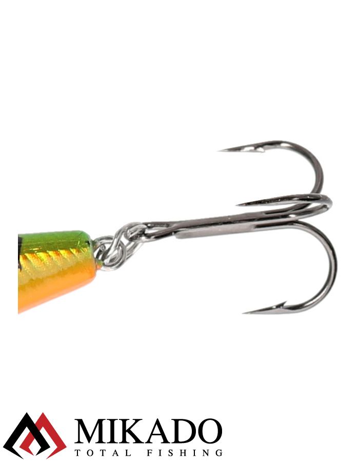 Раттлин Mikado MAGNAT 9 см./FIRE TIGER - тонущий/medium (33,0г /до 5,0м)