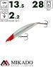 Воблер Mikado SHALLOW MINNOW 13.5 см. / 01 - плавающий