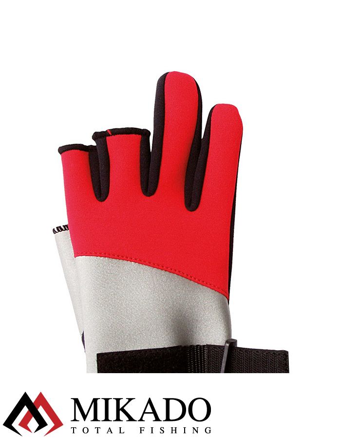Перчатки рыболовные неопреновые Mikado UMR-01 размер L