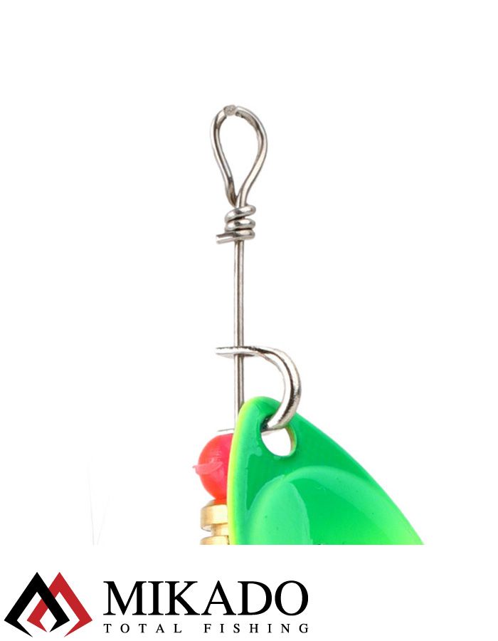 Блесна вращающаяся Mikado FOCUS №0 с мушкой серебро, 29