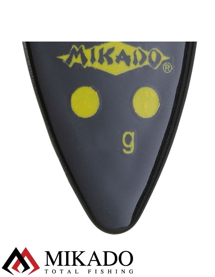 Блесна вращающаяся Mikado STREAM №1, 3.3 г., серебро 21, длина лепестка 32 мм.