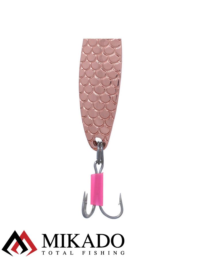 Блесна колеблющаяся Mikado STAR №1, 16.5 г., 6 см., медь