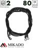 Поводок-Ледкор Mikado Territory с вертлюжком, 80см (уп.-2шт.)