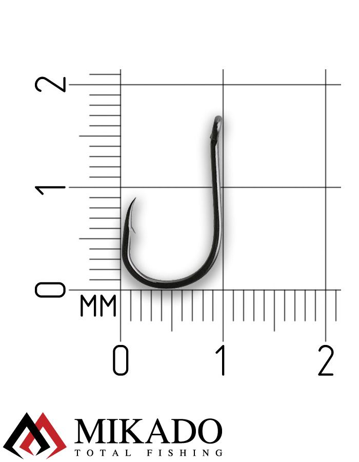 Крючки Mikado SENSUAL - CHINU W/RING № 4 BN (с ушком)( 10 шт.)
