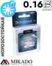 Леска мононить Mikado TSUBAME UNDER ICE II  0,16 (30 м) - 3.75 кг.