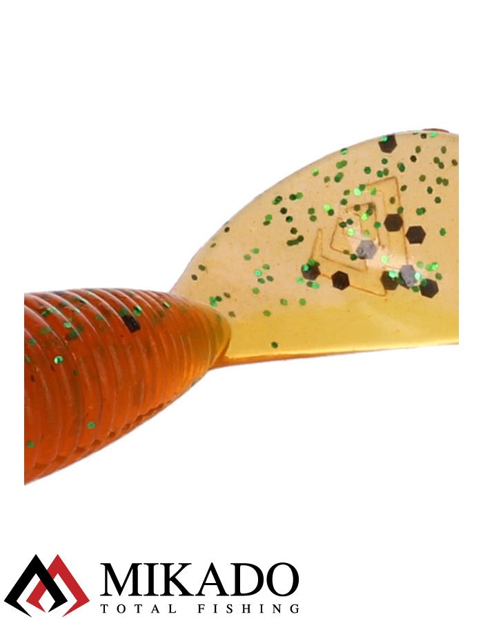 Твистер Mikado TWISTER 64 мм., 2.7 г., ORANGE PEPPER (6 шт.)