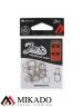 Застежка Mikado JAWS №XS, 5.5кг., никель (10шт.)