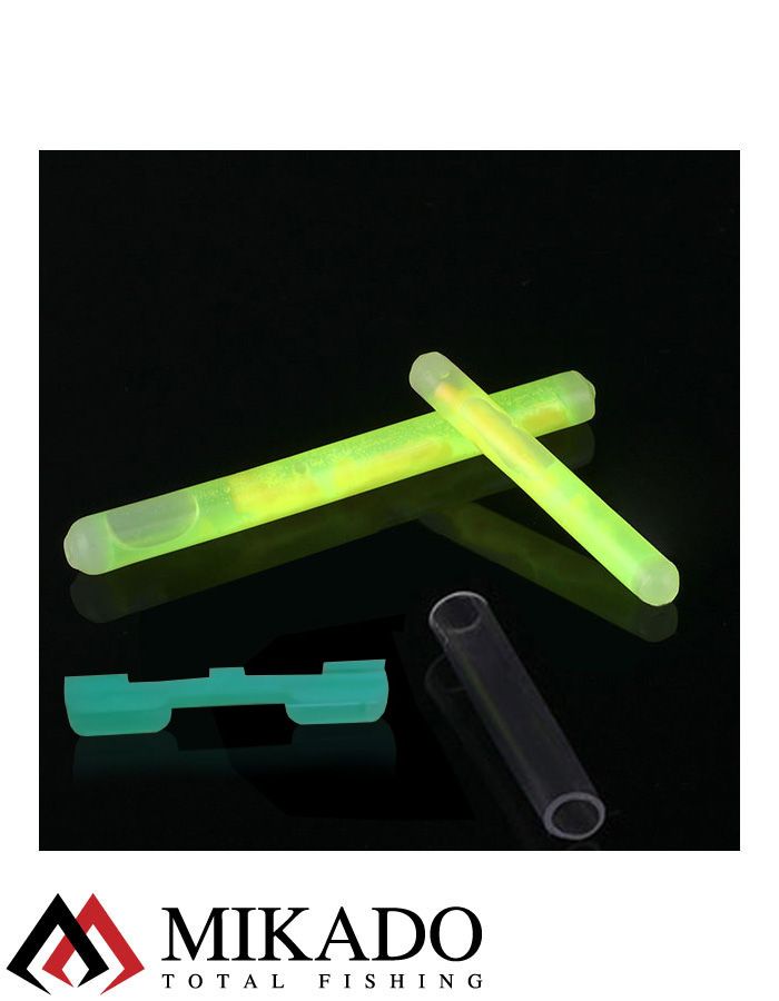 Светлячок химический Mikado 4.5 x 39 мм.   ( 2 шт.)