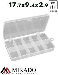 Коробочка рыболовная Mikado ABM 017 (17.7 x 9.4 x 2.9 см.)