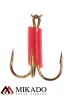 Блесна вращающаяся Mikado TROUT №1, 9 г., золото 00, длина лепестка 38 мм.