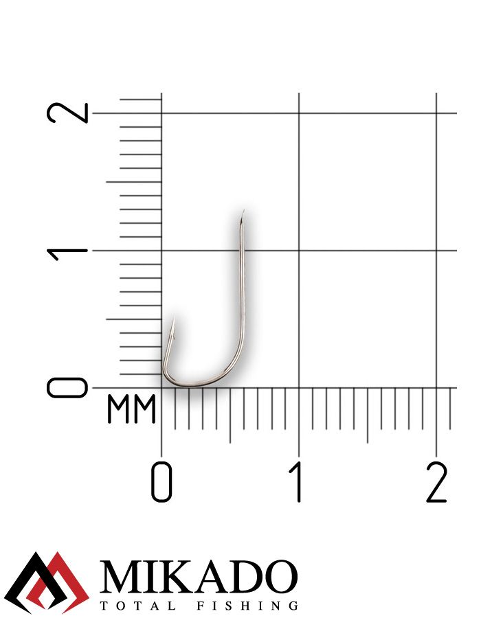 Крючки Mikado SENSUAL - ROACH № 10 NI (с лопаткой) ( 10 шт.), HS9200-10N