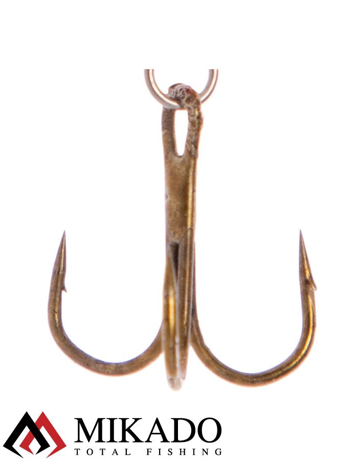 Блесна вращающаяся Mikado FOCUS №1, 3.1 г., золото 25, длина лепестка 21 мм.