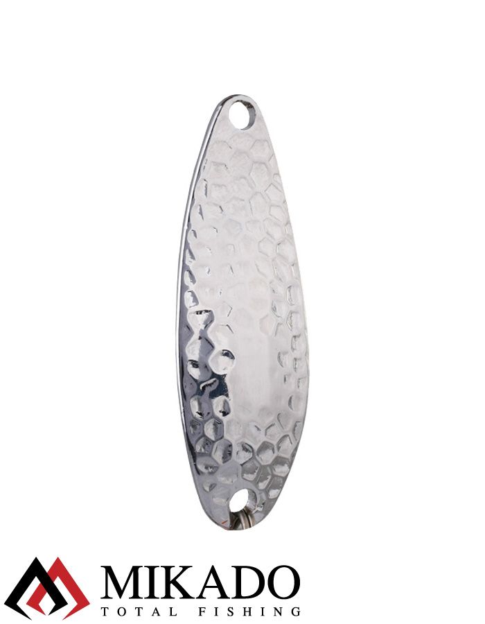 Блесна колеблющаяся Mikado HAMMER №3, 16 г., 5.9 см., состаренное серебро