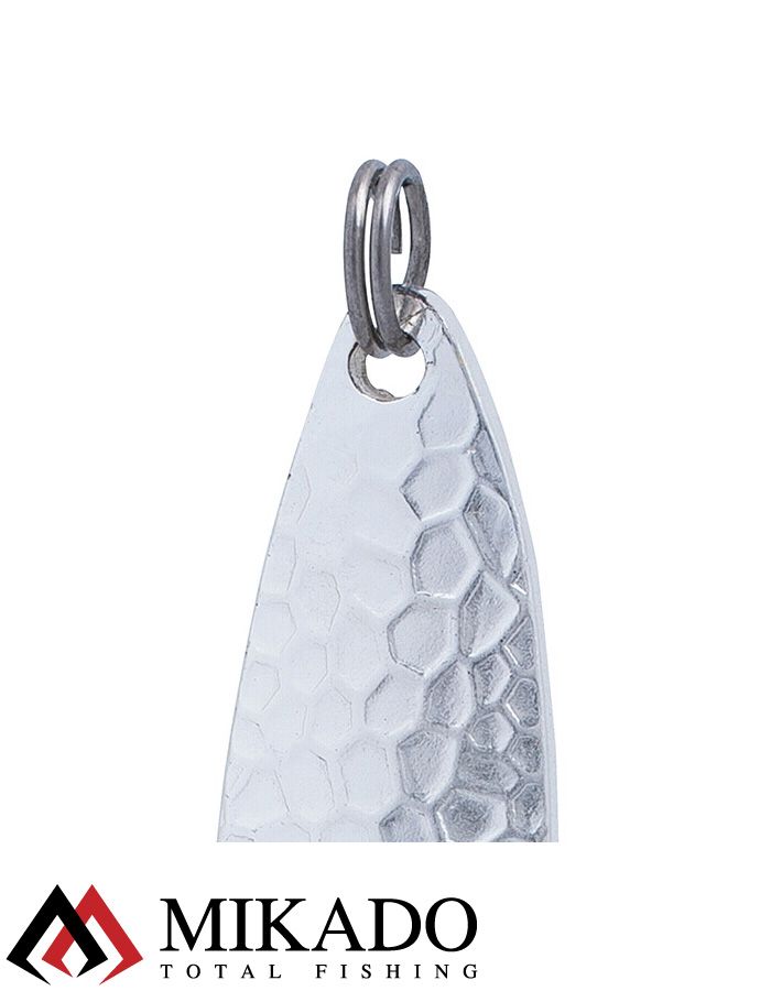 Блесна колеблющаяся Mikado HAMMER №3, 16 г., 5.9 см., состаренное серебро