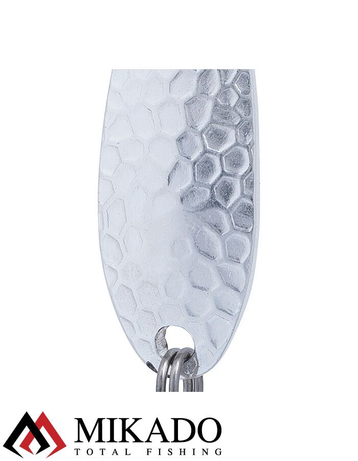 Блесна колеблющаяся Mikado HAMMER №3, 16 г., 5.9 см., состаренное серебро