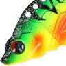 Блесна цикада Mikado CICADA M-VIB № 3, 26 г., 7,5 см., FIRE TIGER, тройник+двойник