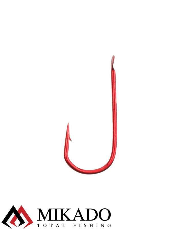 Крючки Mikado SENSUAL - CHAMPION № 16 RED (с лопаткой) ( 10 шт.)